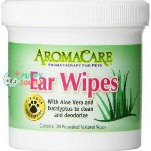 ppp pet aroma care 100 count ear wipes