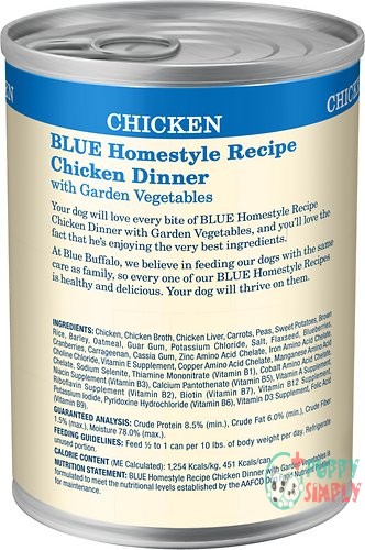 Blue Buffalo Homestyle Recipe Chicken 319913