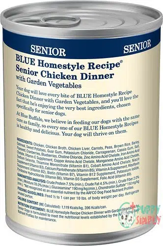 Blue Buffalo Homestyle Recipe Senior 495813