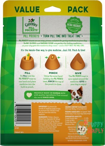Greenies Pill Pockets Canine Chicken 1014792