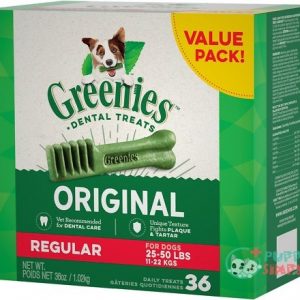 Greenies Regular Dental Dog Treats 35508