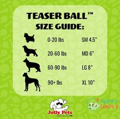 Jolly Pets Teaser Ball Dog B00063432M2