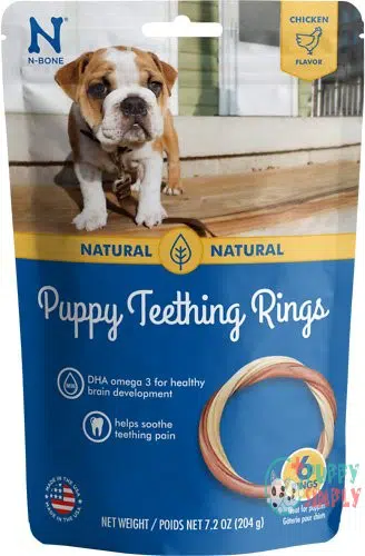 N-Bone Puppy Teething Ring Chicken 166716