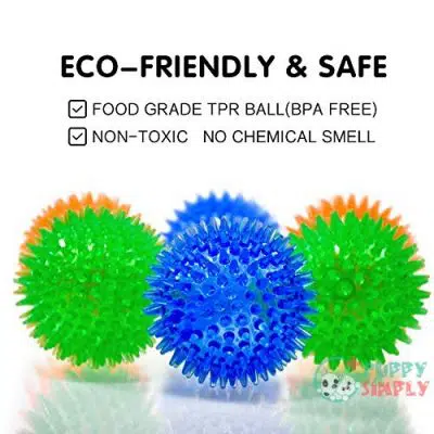 SHARLOVY Squeaky Balls for Dogs B07RN7TW9H2