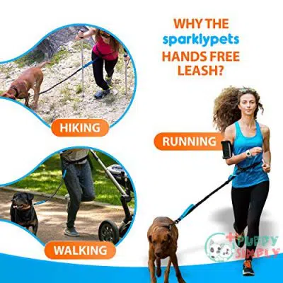 SparklyPets Hands-Free Dog Leash for B01K513BN62