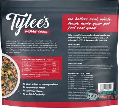 Tylee's Human-Grade Beef Recipe Frozen 1357992