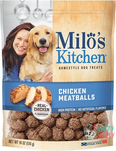 Milo's Kitchen Chicken Meatballs Dog 127559