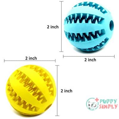 Youngever 2 Pack Dog Ball B08236K8DP2