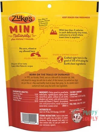Zuke's Mini Naturals Chicken Recipe 345762