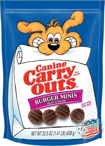Canine Carry Outs Burger Minis 346826