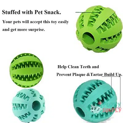 Dog Puzzle Teething Toys Ball B06W2P3QF33