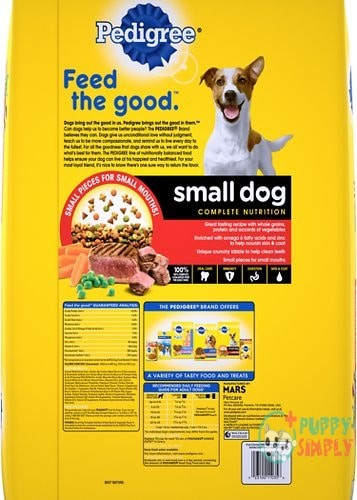 Pedigree Small Dog Complete Nutrition 1632682
