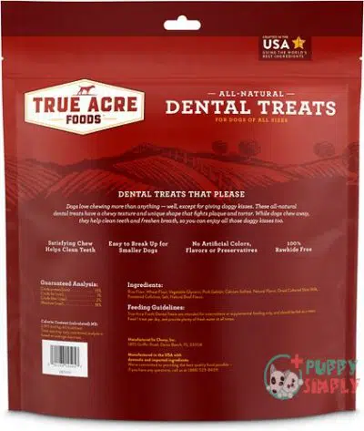 True Acre Foods All-Natural Dental 3065012