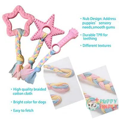 Volacopets Puppy Toys for Teething, B0867BQQV83